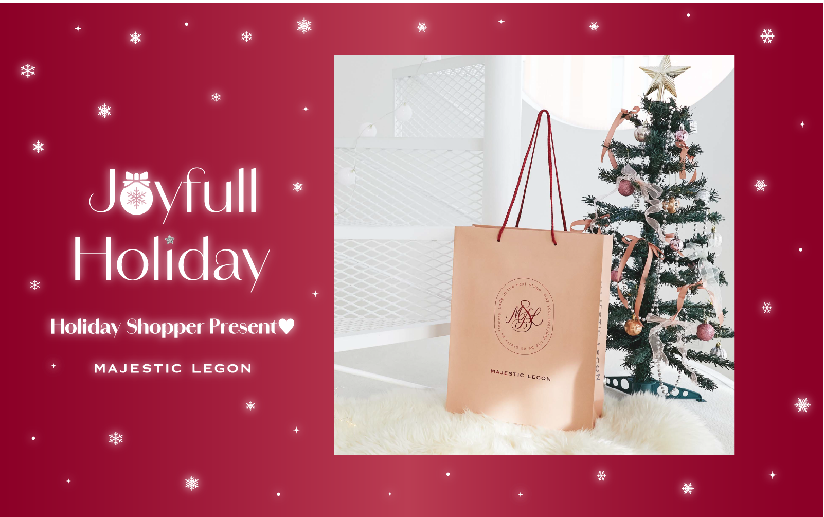 Holiday Shopper 🎄⭐11.29.fri. START！